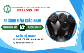 Bulong DIN 933 và DIN 931 khác nhau thế nào?