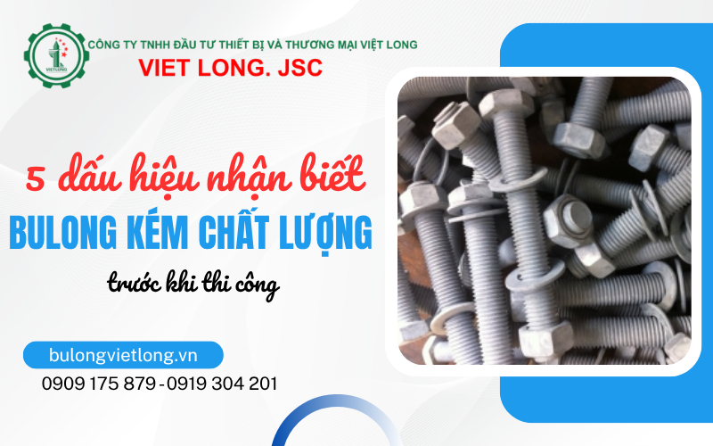 bulong kém chất lượng