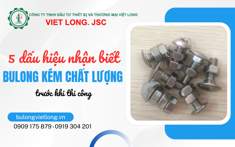 bulong kém chất lượng
