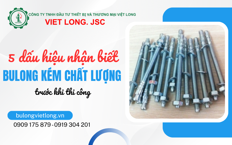 bulong kém chất lượng